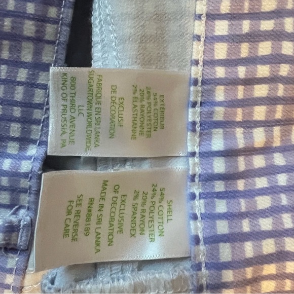 Lilly Pulitzer Purple Ankle Cropped Jumpsuit - Picture 7 of 7